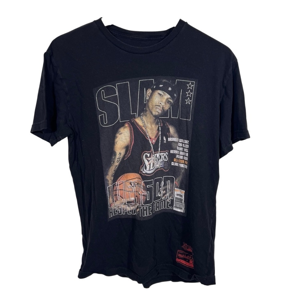 Mitchell & Ness Allen Iverson Slam T-Shirt Size Medium